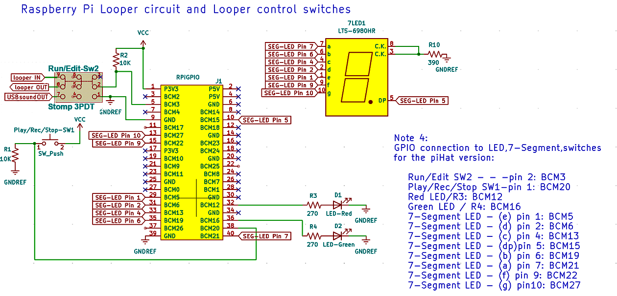 Looper Pedal Schematics Rpi HAT