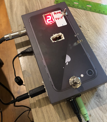 Looper inside iPhone box